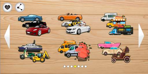Cars educational games for boys puzzles for kids screenshot 7