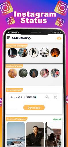 StatusSavvy-DL Social Status screenshot 2