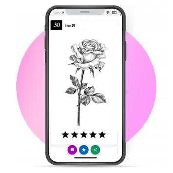 Flower Drawing screenshot 1