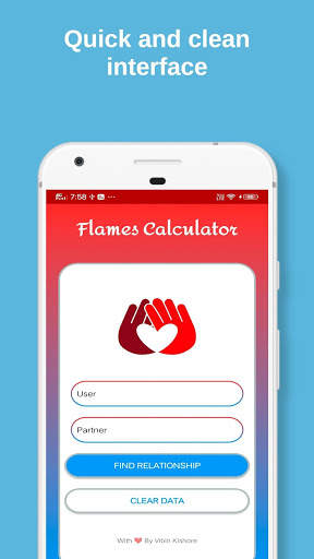 Flames Relationship Calculator 2 تصوير الشاشة