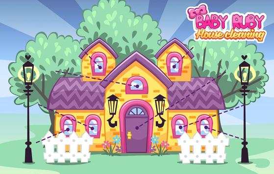Rainbow Room : Baby Ruby Cleaning House screenshot 4