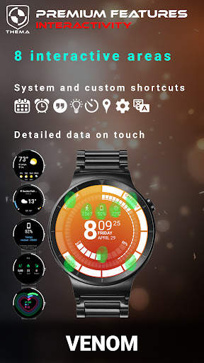 Venom Watch Face screenshot 3