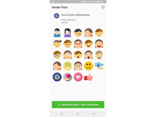 2019 New Stickers for WhatsApp screenshot 1