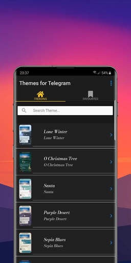 Themes For Telegram screenshot 1