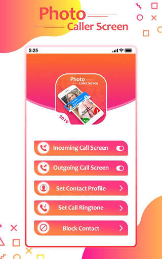 Photo Caller Screen - Caller ID Photo Full Screen screenshot 1