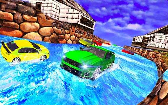 Water Slide Real Car Racing screenshot 8