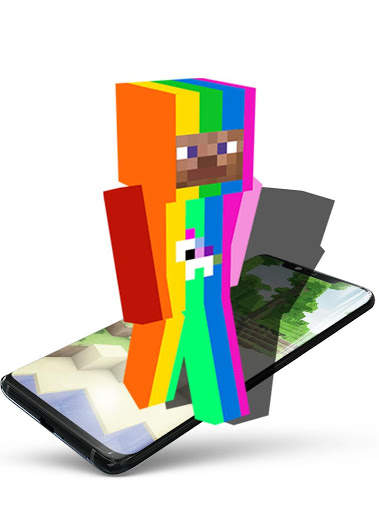 Rainbow Skin For Minecraft screenshot 2