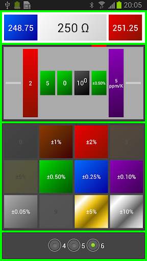 Resistor Color Code Ohm Calcul screenshot 6