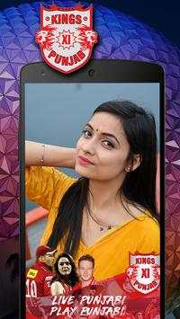 Kings XI Punjab Stickers: Kings 11 Photo Frames screenshot 5