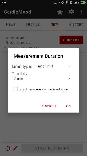 HRV Lite by CardioMood screenshot 2