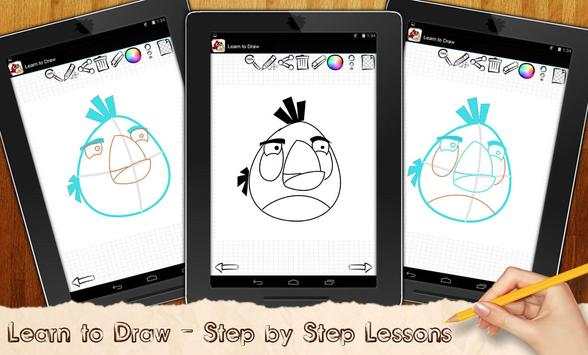 Learn To Draw Angry Birts screenshot 9