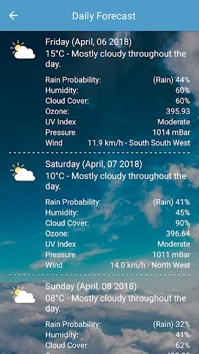 Weather Live screenshot 3