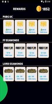 Gamers Credit : Free Diamond,UC and CP Credits screenshot 3