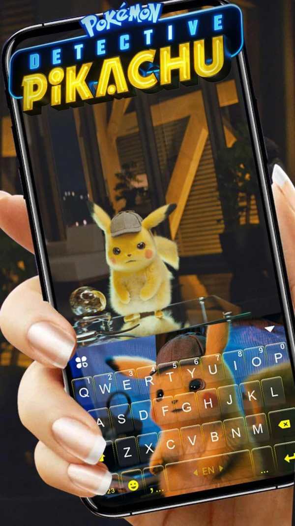 Pokémon Detective Pikachu Keyboard Theme screenshot 3