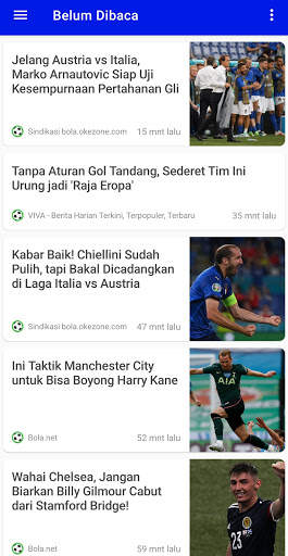 Berita Bola Dunia screenshot 2