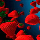 Red Strawberry Live Wallpaper 2
