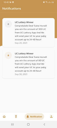 UC Lottery screenshot 5