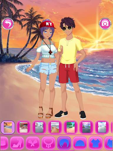 Anime Couples Dress Up Game screenshot 17