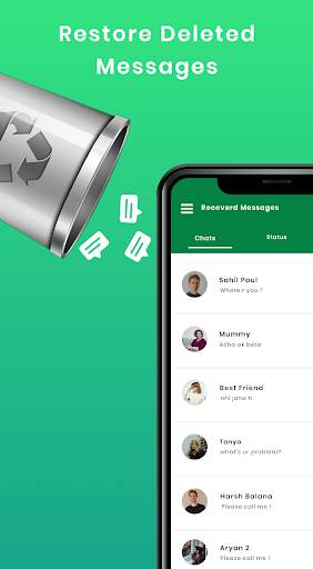 Recover Deleted Messages WA screenshot 3