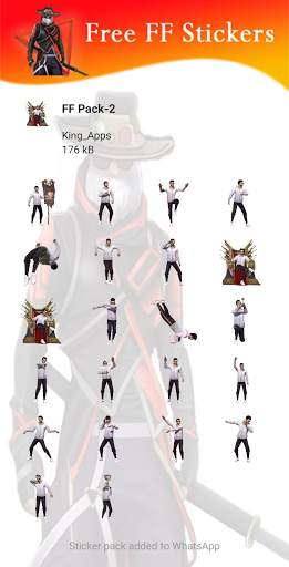 Free FF Stickers Packs - WAStickersApp screenshot 3