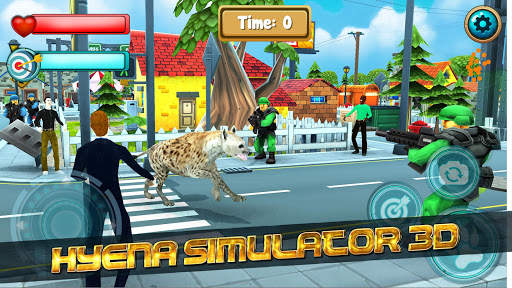 Wild Hyena Simulator: 3D Jurasic Park Adventure screenshot 4
