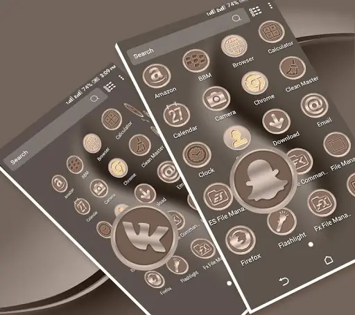 Clean Launcher Theme screenshot 3