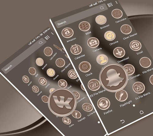 Clean Launcher Theme screenshot 3