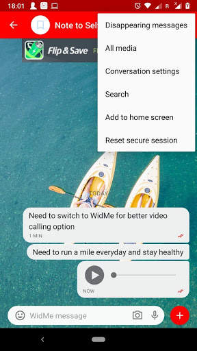 WidMe - Free Messaging & Video Calling App screenshot 5