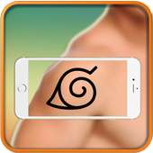 Tattoo Camera for Naruto Fans