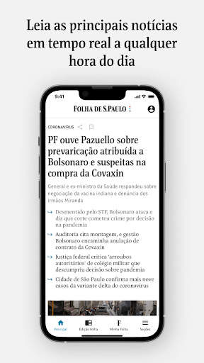 Folha de S.Paulo screenshot 1