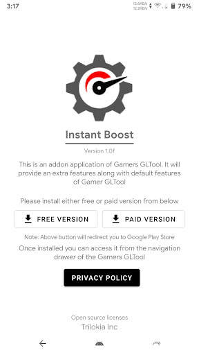 Instant Boost : Addon screenshot 1