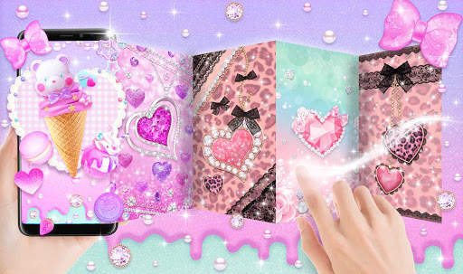 Glittering Diamond Live Wallpaper screenshot 2