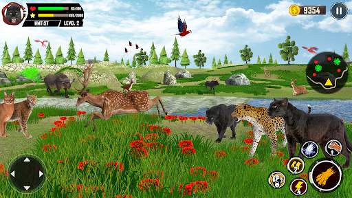Wild Black Panther Sim 3d screenshot 5