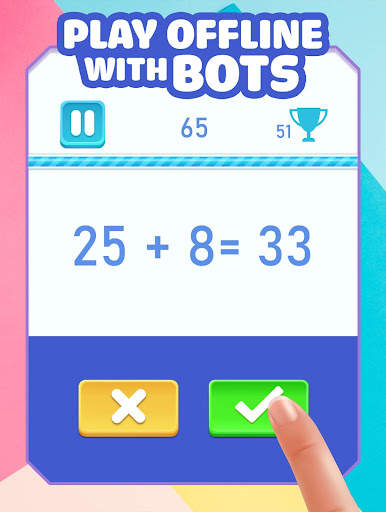 Two players math games online screenshot 7