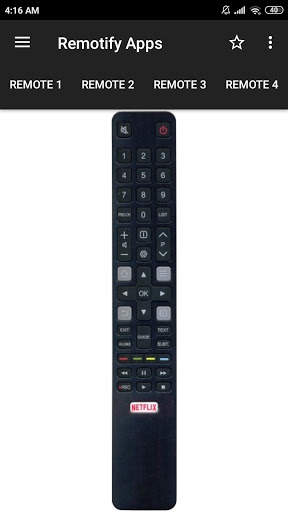 TCL TV Remote Control screenshot 1
