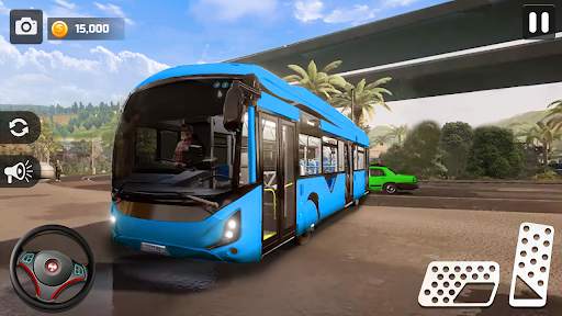 Bus Simulator Parking-Bus Game screenshot 2