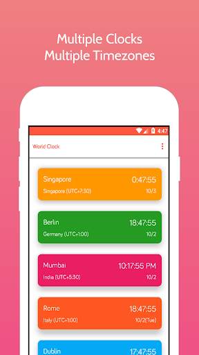 World Clock & Widget screenshot 2