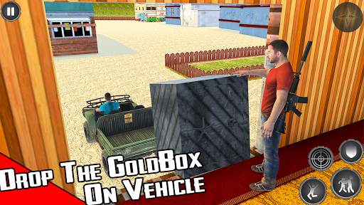 Train Shooting Game: Free Fire Train Gold Robbery screenshot 5