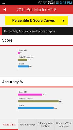 Bulls Eye Test Prep App скриншот 3
