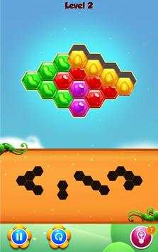 Hexa Block Candy Puzzle screenshot 3