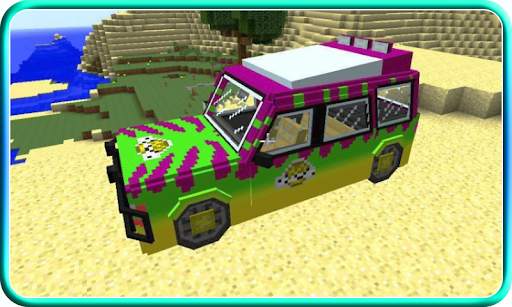 Mod PUBG Vehicles Craft for Minecraft PE screenshot 1