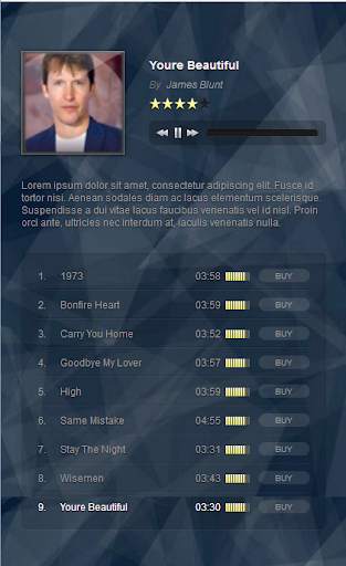 James Blunt Music Offline screenshot 1