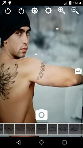 Tribal Tattoo Camera screenshot 1