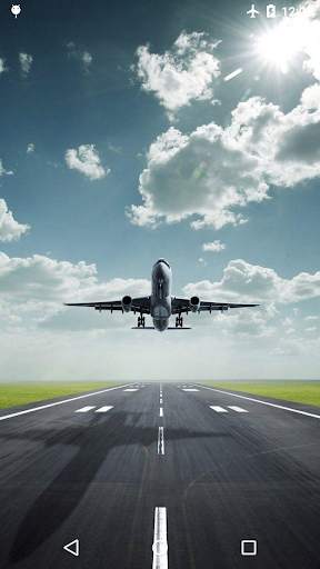 Airplane Live Wallpaper Free screenshot 1