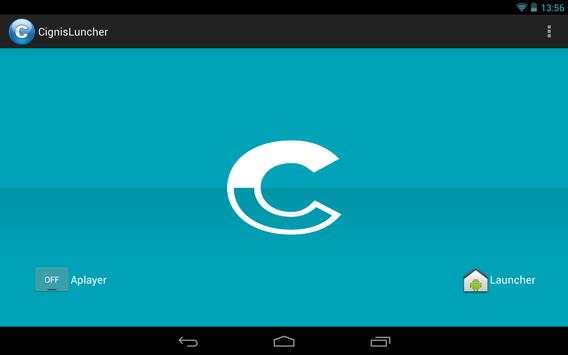 Cignis Launcher Beta screenshot 2