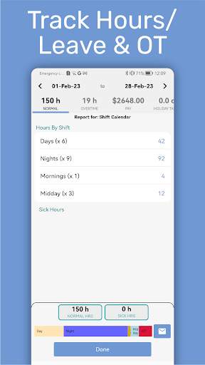 My Shift Planner - Calendar screenshot 8