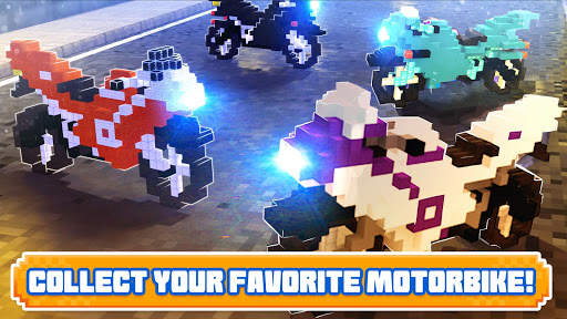 Blocky Superbikes Race Game screenshot 9