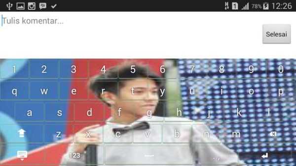 Tema Keyboard CJR screenshot 5