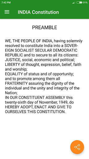 INDIA Constitution screenshot 2