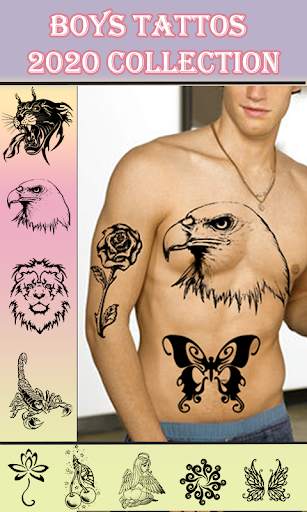 Tattos ON My Photo- Girls Boys 2020 screenshot 5